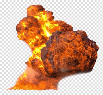Fire eruption, Explosion transparent background PNG clipart