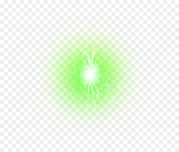 Fire Explosion Icon - Green star light effect element 