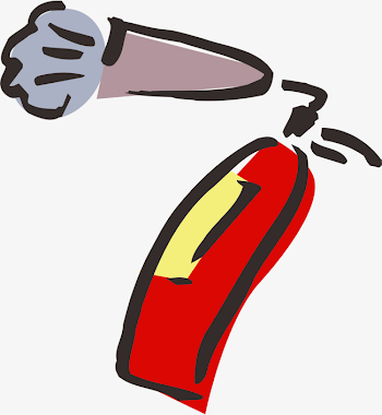 Fire Extinguisher Png Vector Element, Fire Extinguishing Vector ...