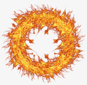 Fire Flame Circle Transparent Png Image - Circle With Fire ...