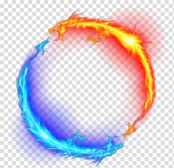 Fire Flame Dragon, Ssangyong light transparent background PNG clipart