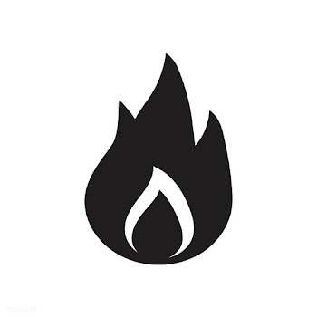 Fire flame icon on isolated background | Free stock vector - 457726