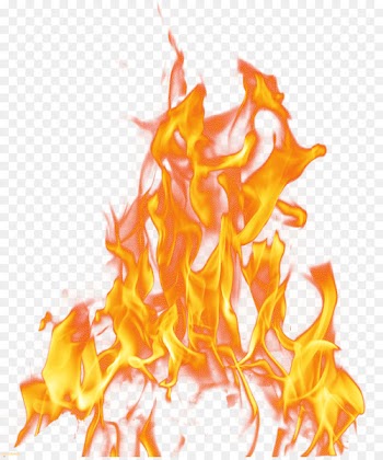 Fire Flame Light - Transparent layered raging fire 