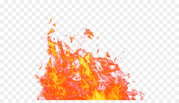 Fire Flame - Orange Fresh Flame Effect Element 