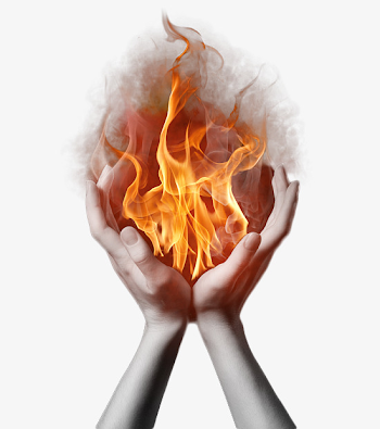 Fire Hands, Hand, Holding, Fire PNG and PSD File for Free Download