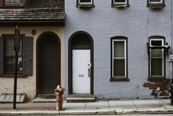 Fire Hydrant on Sidewalk
