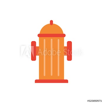 fire hydrant street accessory icon