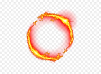Fire Light T-shirt Ring - Leading ring of fire 