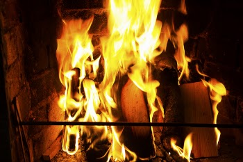 Fire on Firewoods