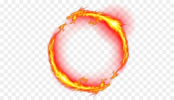 Fire Ring Icon - Flame Dragon 