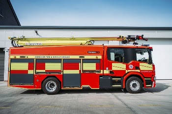 Fire truck, September 21, 2021, | Free Photo - rawpixel