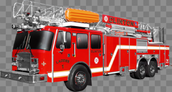 Fire Truck Transparent Background PNG