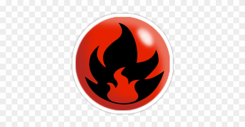 Fire-type Pokemon Symbol - Pokemon Fire Type Logo