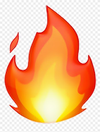Fire Whatsapp Emoji Emotions Emotion - Fire Emoji Png