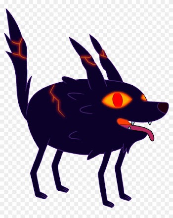 Fire Wolf Pup - Fire Wolf Adventure Time