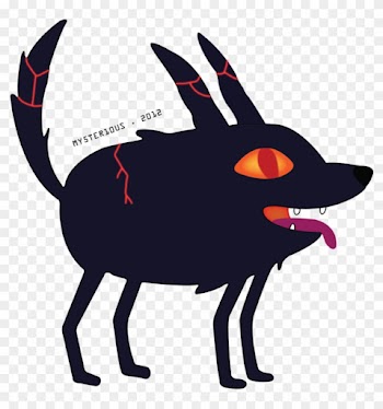 Fire Wolf Pup Vector By Mysterious Master X - Fire Wolves Adventure Time
