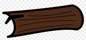 Fire Wood Log Tree Natural - Log Cartoon Png