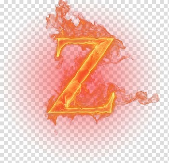 Fire Z logo, Light Flame Combustion Fire, Flame letter transparent background PNG clipart