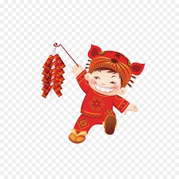 Firecracker Chinese New Year Oudejaarsdag van de maankalender Chinese calendar Chinese zodiac - Child holding a firecracker 