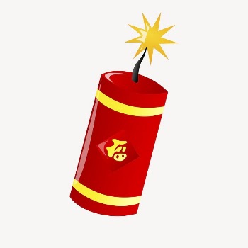 Firecracker clipart, explosive illustration. Free | Free Photo - rawpixel