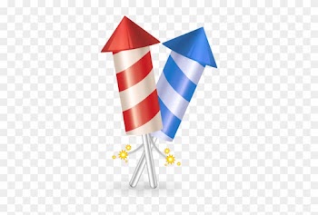 Firecracker Icon - Happy New Year Sticker Png