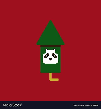 Firecracker rocket of Chinese vector image