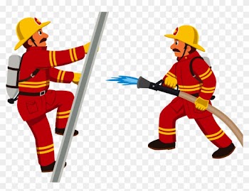 Firefighter Cartoon Fire Department Clip Art - Fireman Clipart