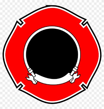 Firefighter Emblem Clipart - Firefighter Logo Png