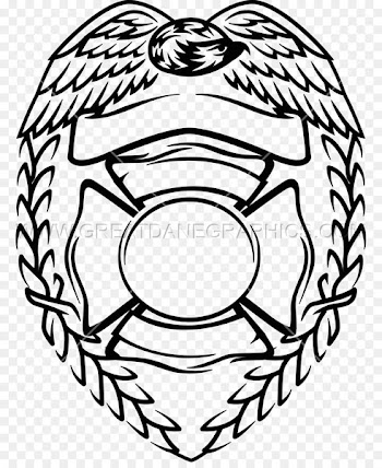 Firefighter Fire department Badge Clip art Police - firefighter 