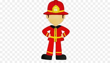 Firefighter, Fire Engine, Fire Department, Cartoon PNG