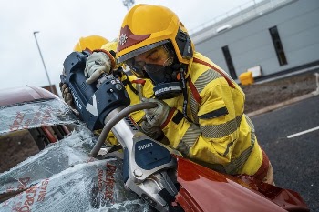 Firefighter rescue training, February 19, | Free Photo - rawpixel