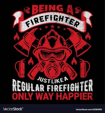 firefighter t-shirt design
