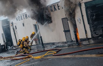 Firefighter team training. Original public | Free Photo - rawpixel