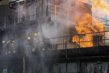 Firefighter training, fire service college. | Free Photo - rawpixel