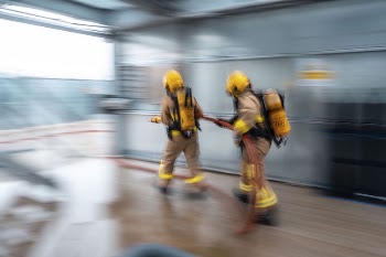 Firefighter training. Original public domain | Free Photo - rawpixel