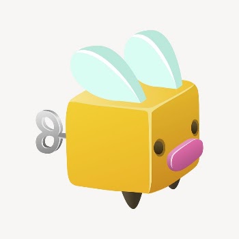 Firefly cubimal clipart, Glitch game | Free Vector - rawpixel