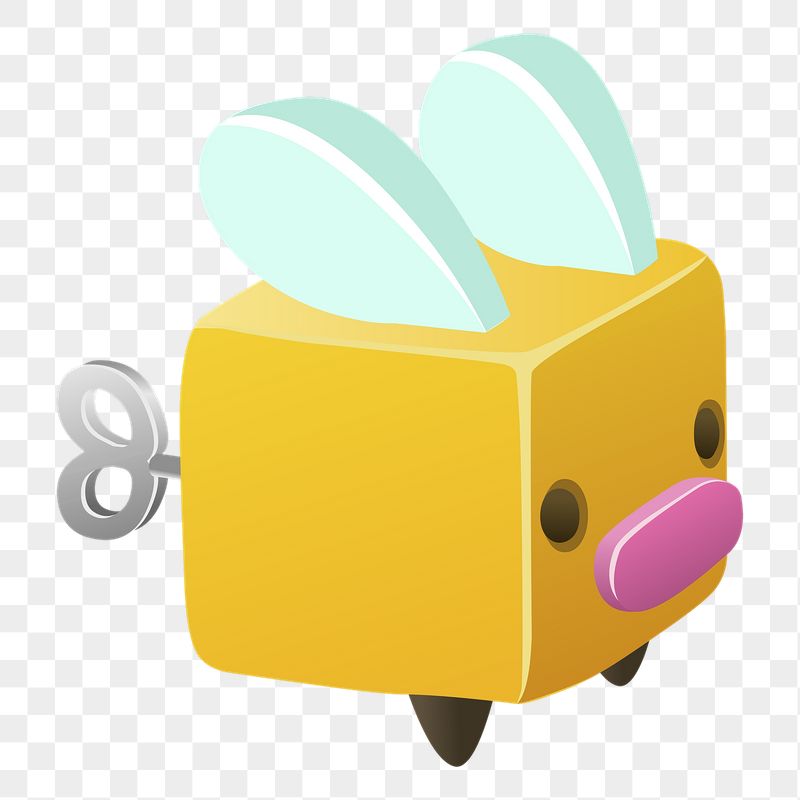 Firefly cubimal png sticker, Glitch | Free PNG - rawpixel