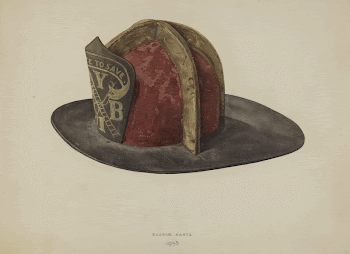 Fireman's Helmet (1938) by Eugene | Free Photo - rawpixel