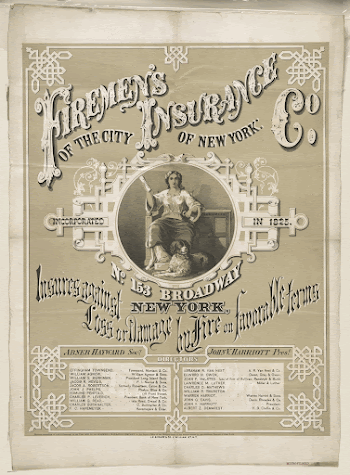 Firemen's Insurance Co. of the city | Free Photo - rawpixel