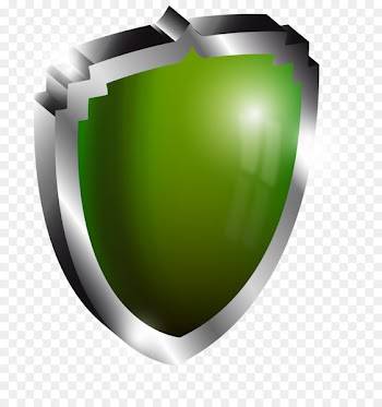 Firewall Illustration - Shield badge 