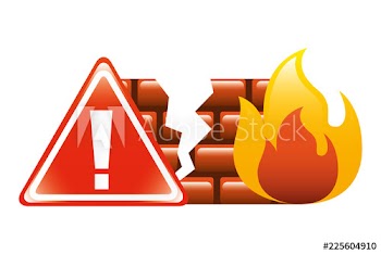 firewall with alert signal