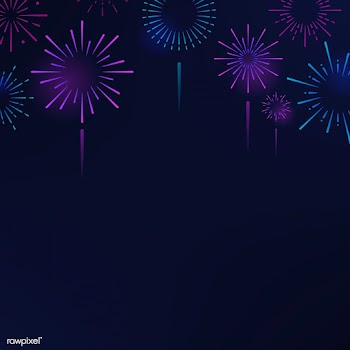 Firework explosions background design vector | Free stock vector - 532844