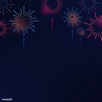 Firework explosions background design vector | Free stock vector - 532846