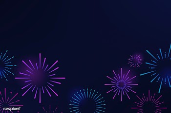 Firework explosions background design vector | Free stock vector - 532856