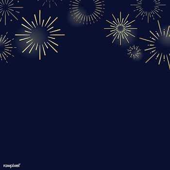 Firework explosions background design vector | Free stock vector - 532869
