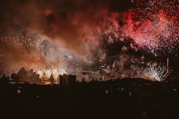 Fireworks at Night