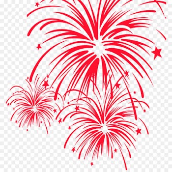 Fireworks Chinese New Year Clip art - Creative red fireworks 