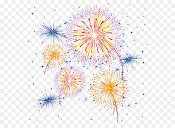 Fireworks Clip art - Firework Show PNG Clipart Image 