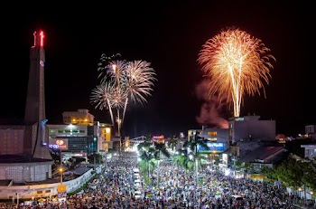 Fireworks Display And Festivities