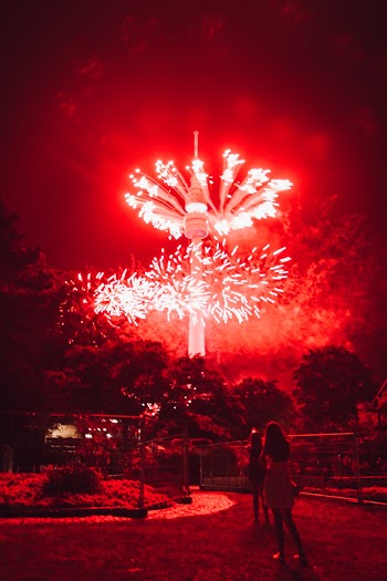 Fireworks during Nighttime